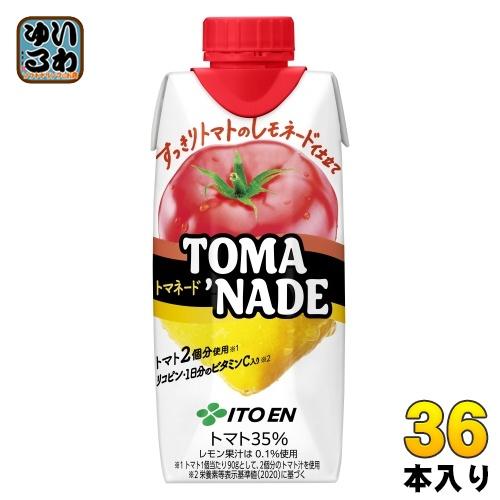 伊藤園 トマネード 330ml 紙パック 36本 (12本入×3 まとめ買い) トマト レモネード ...