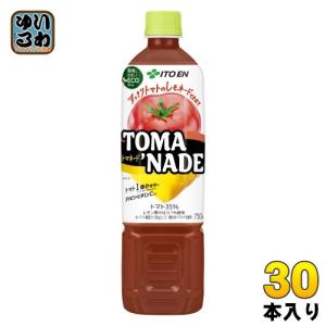 伊藤園 トマネード 730g ペットボトル 30本 (15本入×2 まとめ買い) 野菜ジュース トマトジュース レモネード リコピン ビタミンC TOMANADE｜softdrink