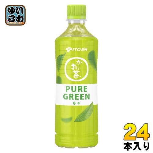 伊藤園 おーいお茶 ピュアグリーン 600ml ペットボトル 24本入 お茶 お〜いお茶 緑茶飲料 ...