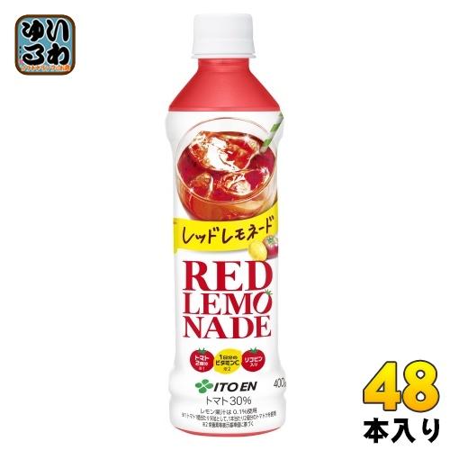 伊藤園 レッドレモネード 400g ペットボトル 48本 (24本入×2 まとめ買い) 野菜ジュース...