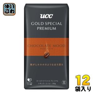 UCC ゴールドスペシャル プレミアム 炒り豆 チョコレートムード 150g 12袋 (6袋入×2 まとめ買い) (コーヒー豆)｜softdrink