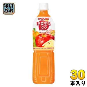 カゴメ 野菜生活100 アップルサラダ 720ml ペットボトル 30本 (15本入×2 まとめ買い) 野菜ジュース｜softdrink