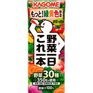 カゴメ 野菜一日これ一本 200ml 紙パック...の詳細画像1