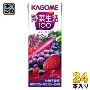充実野菜 伊藤園 緑黄色野菜ミックス 200ml 紙パック 48本 (24本入×2