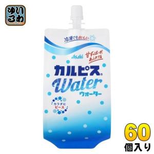 アサヒ カルピスウォーター 300g パウチ 60個 (30個入×2 まとめ買い) 乳酸菌飲料｜softdrink