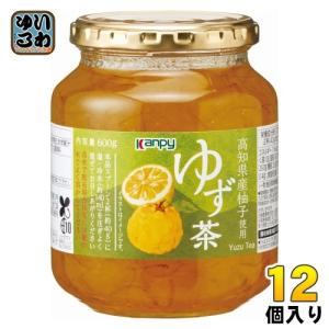 カンピー ゆず茶 600g 12個入｜softdrink