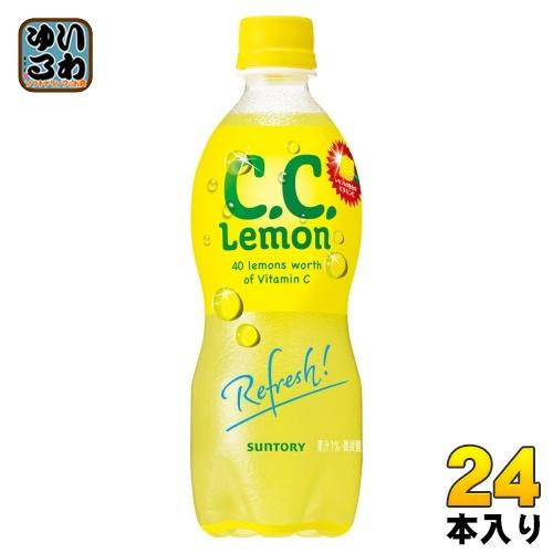 サントリー C.C.レモン 500ml ペットボトル 24本入 炭酸飲料 CCレモン 微炭酸