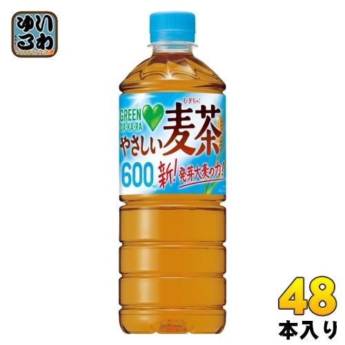 サントリー GREEN DA・KA・RA グリーンダカラ やさしい麦茶 VD用 600ml ペットボ...