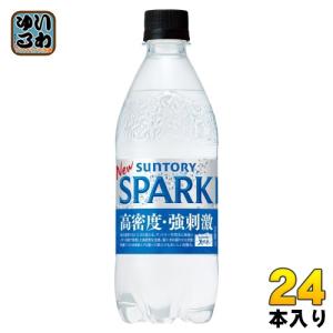 SUNTORY サントリー 天然水 スパークリング 500ml ペットボトル