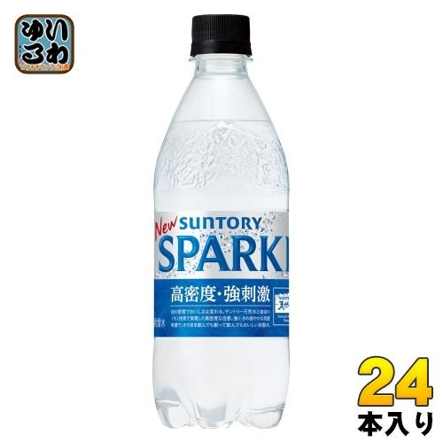 サントリー 天然水 スパークリング 500ml ペットボトル 24本入 炭酸水 無糖 SPARKLI...