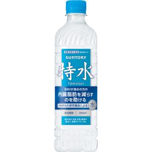サントリー 特水 600ml ペットボトル 4...の詳細画像1