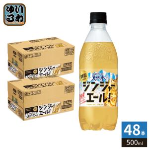 サントリー 天然水 特製ジンジャーエール 500...の商品画像