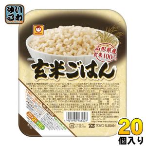 東洋水産 マルちゃん 玄米ごはん 160g 20個 (10個入×2 まとめ買い)｜softdrink