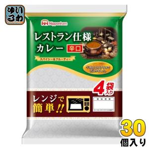 レストラン仕様 日本ハム カレー 辛口 170g×4袋 20個 (10個入×2