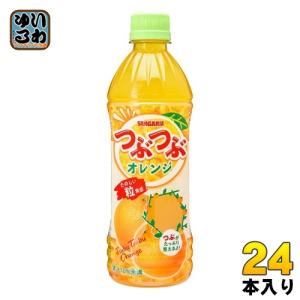 サンガリア つぶつぶオレンジ 500ml ペットボトル 24本入 果汁飲料 SANGARIA 果実｜softdrink