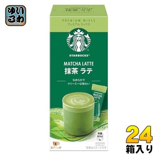 ネスレ スターバックス プレミアム ミックス 抹茶ラテ 4本 24箱入 〔お茶〕