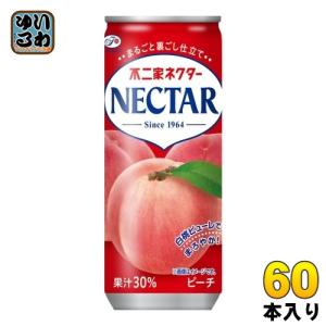 伊藤園 不二家 ネクターピーチ 250g 缶 60本 (30本入×2 まとめ買い)｜softdrink