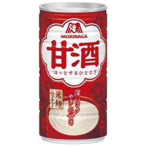 森永製菓 甘酒 190g 缶 30本入 あまざ...の詳細画像1