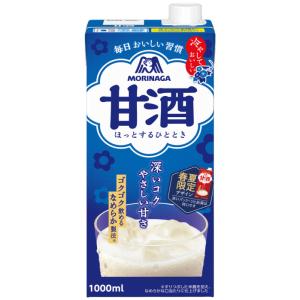 森永製菓 甘酒 1000ml 紙パック 6本入...の詳細画像1