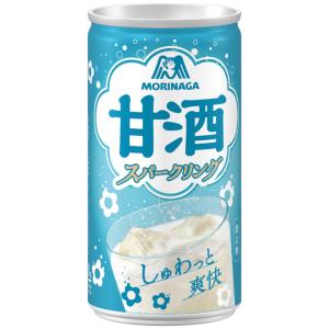 森永製菓 スパークリング 甘酒 190ml 缶...の詳細画像1