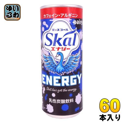 南日本酪農 スコール エナジー 250ml 缶 60本 (20本入×3 まとめ買い) 〔エナジードリ...