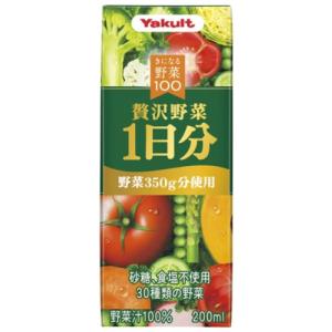 ヤクルト きになる野菜100 贅沢野菜1日分 ...の詳細画像1