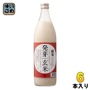 篠崎 国菊 発芽玄米あまざけ 985g 瓶 6本入 甘酒 国産米 ノンアルコール 玄米｜softdrink