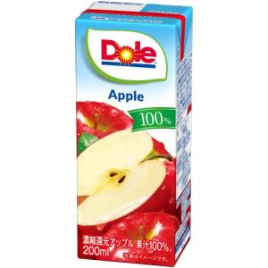 雪印メグミルク Doleアップル100% 20...の詳細画像1