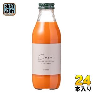 いち粒 雪国生まれのおいしい人参ミックスジュース 350ml 瓶 12本入