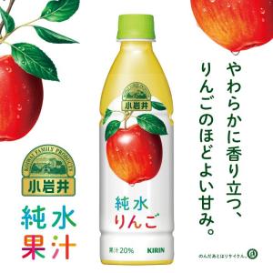 キリン 小岩井 純水りんご 430ml ペット...の詳細画像2