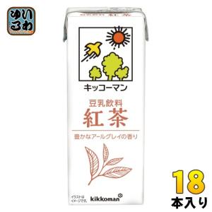 キッコーマン豆乳 キッコーマン 特濃調製豆乳 200ml 紙パック 18本入