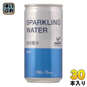 サンガリア きれいな炭酸水 185ml缶×30本入｜ 送料無料