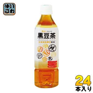盛田 ハイピース ノンカフェイン 黒豆茶 500ml ペットボトル 24本入