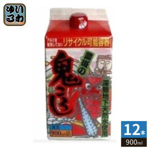 藤居酒造 豊後の鬼ころし 900ml 紙パック 12本 (6本入×2 まとめ買い) 日本酒 清酒 普通酒 辛口