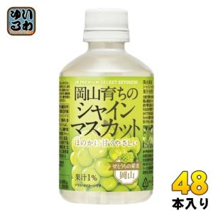激レア　未使用　プリモプエル　マスカット色 宝積飲料 岡山育ちのシャインマスカット 280ml ペットボトル 24