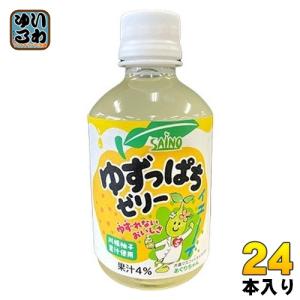 アシード ゆずっぱちゼリー 270ml ペットボトル 24本入 ゼリー飲料 数量限定｜softdrink