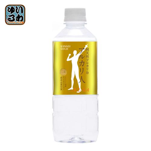ケイ・エフ・ジー 純天然アルカリ力 アルカリ人 500ml ペットボトル 48本 (24本入×2 ま...