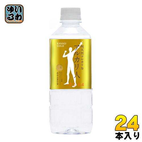 ケイ・エフ・ジー 純天然アルカリ力 アルカリ人 500ml ペットボトル 24本入 天然水 アルカリ...