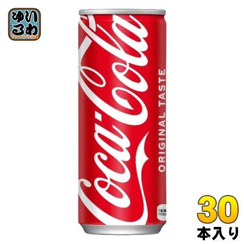 〔ポイント10%対象！〕 コカ・コーラ 250ml 缶 30本入 炭酸飲料 炭酸 コーラ
