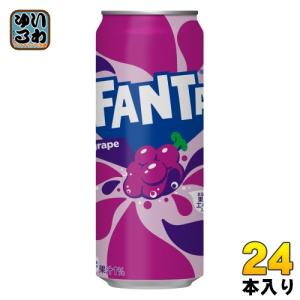 コカ・コーラ ファンタ グレープ 500ml 缶 24本入｜softdrink