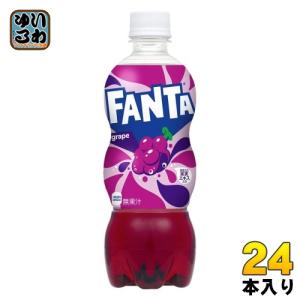 コカ・コーラ ファンタ グレープ 500ml ペットボトル 24本入 炭酸飲料 FANTA コカコーラ｜softdrink