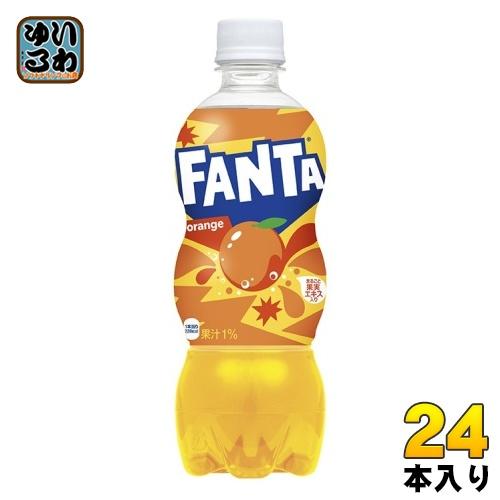 コカ・コーラ ファンタ オレンジ 500ml ペットボトル 24本入 炭酸飲料 タンサン ジュース