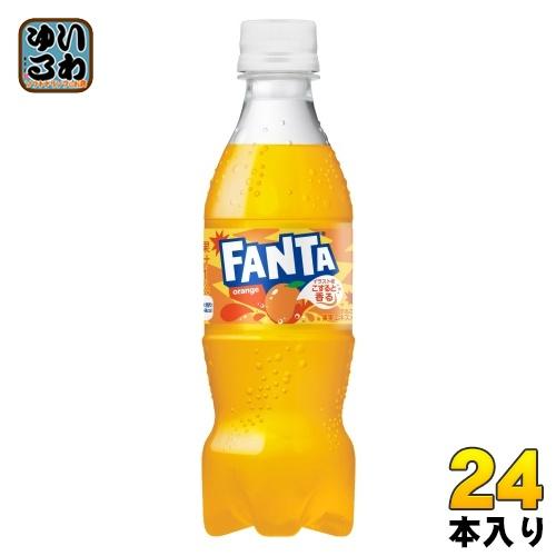コカ・コーラ ファンタ オレンジ 350ml ペットボトル 24本入 炭酸飲料 果汁炭酸 コカコーラ