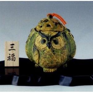 高岡銅器 香炉【三福】伝統美術工芸品｜softlife