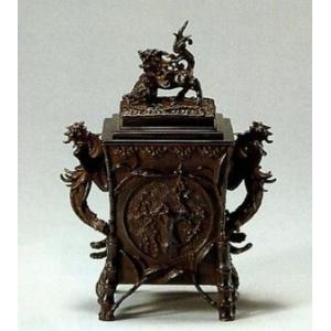 高岡銅器 香炉【麟龍香炉】伝統美術工芸品 : ソフトライフ - 通販