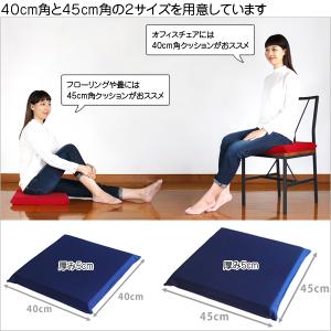 高品質低反発 50mmクッション クッション ...の詳細画像2