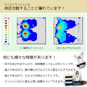 低反発らくらくクッション 高品質 低反発クッシ...の詳細画像3