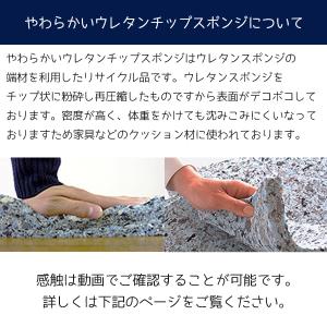 やわらかいウレタンチップスポンジ-希望サイズ販...の詳細画像3