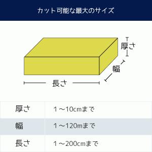 やわらかい高弾性ウレタンスポンジ-希望サイズ販...の詳細画像5