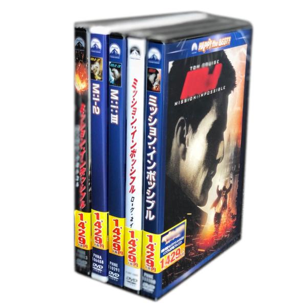 新品 ミッション：インポッシブル シリーズ 5点セット (DVD5枚組) SET-60MI5-HPM